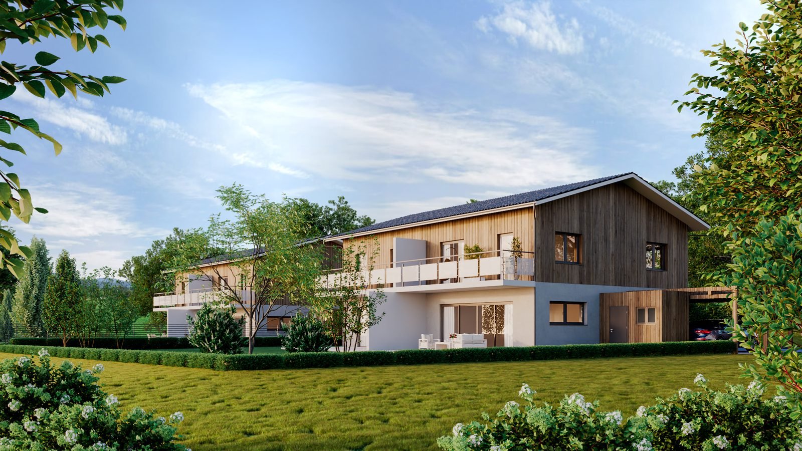 Reifnitz — Gartenansicht
